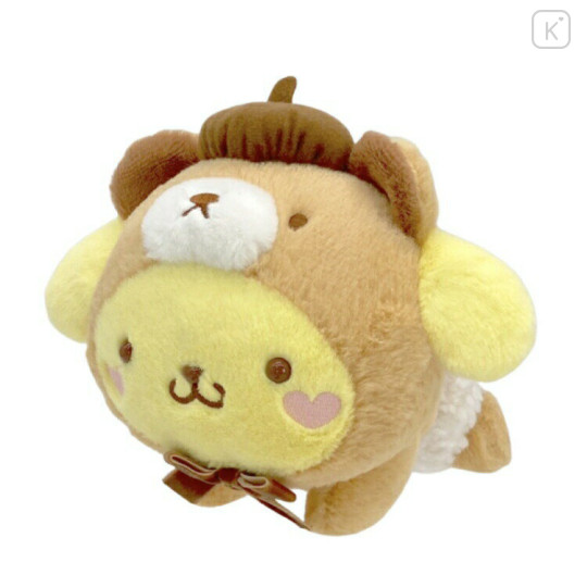 Japan Sanrio Stuffed Plush Toy (S) - Pompompurin / Baby Bear Diaper - 1