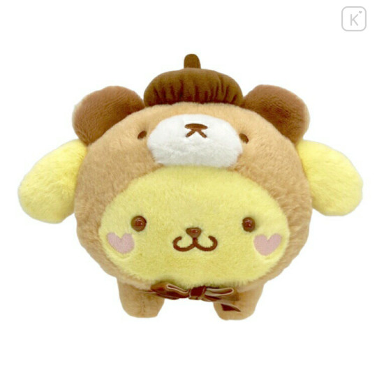 Japan Sanrio Stuffed Plush Toy (S) - Pompompurin / Baby Bear Diaper - 2