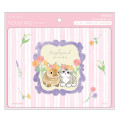 Japan Mofusand Mouse Pad - Cat / Flora Rabbit - 1