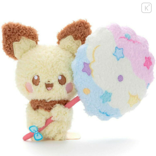 Japan Pokemon Stuffed Plush Toy - Pichu / Poke Piece & Sweets - 1