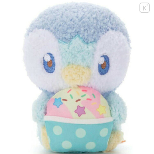Japan Pokemon Stuffed Plush Toy - Piplup : Pokepeace & Sweets - 1