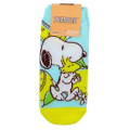 Japan Peanuts Socks - Snoopy & Woodstock / Lemon - 1