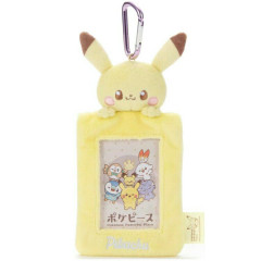 Japan Pokemon Mascot Pass Case Card Holder - Pikachi / Pokepeace