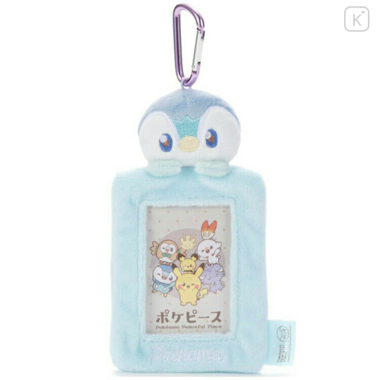 Japan Pokemon Mascot Pass Case Card Holder - Piplup / Poke Piece - 1