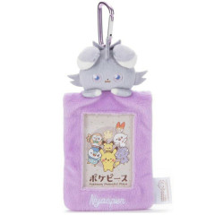 Japan Pokemon Mascot Pass Case Card Holder - Espurr / Pokepeace