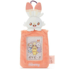 Japan Pokemon Mascot Pass Case Card Holder - Scorbunny / Pokepeace