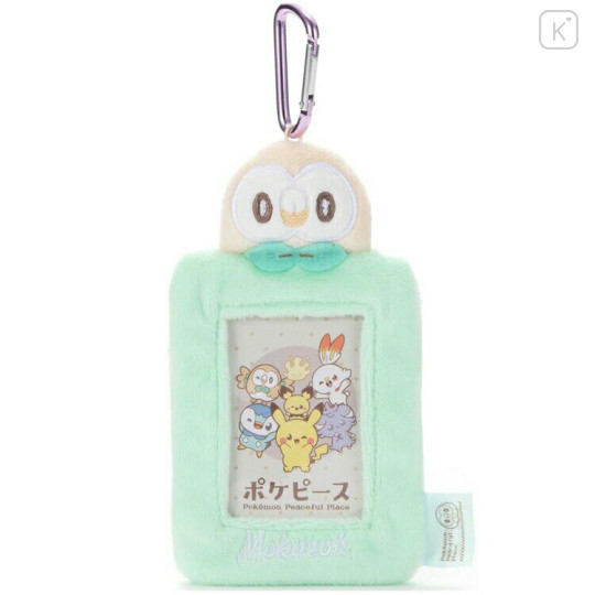 Japan Pokemon Mascot Pass Case Card Holder - Rowlet / Pokepeace - 1