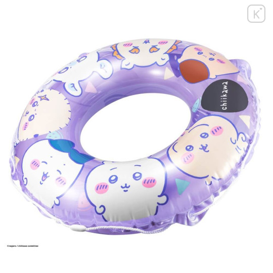 Japan Chiikawa 90cm Swim Floating Ring - Characters / Purple - 2