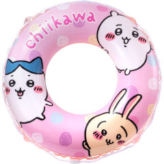 Japan Chiikawa 70cm Swim Floating Ring - Characters / Pink Summer