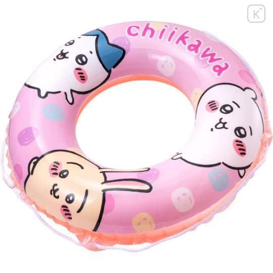 Japan Chiikawa 70cm Swim Floating Ring - Characters / Pink - 2