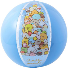 Japan San-X Beach Ball Air Ball - Sumikko Gurashi / Blue Summer
