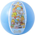 Japan San-X Beach Ball Air Ball - Sumikko Gurashi / Blue Summer - 1