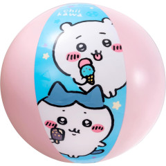 Japan Chiikawa Beach Ball Air Ball - Characters / Pink Ice Cream Summer