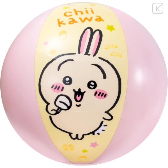 Japan Chiikawa Beach Ball Air Ball - Characters / Pink Ice Cream Summer - 2