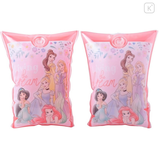 Japan Disney Swim Arm Ring - Princeses / Pink - 1