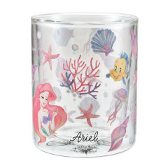 Japan Disney Store Heat Resistant Glass Tumbler - Ariel / Summer