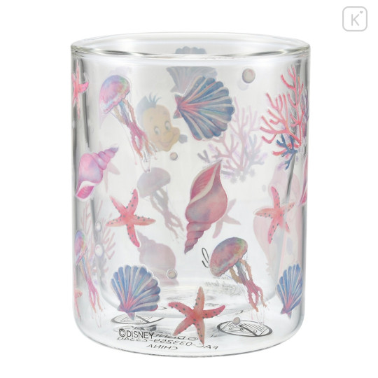 Japan Disney Store Heat Resistant Glass Tumbler - Ariel / Summer - 3