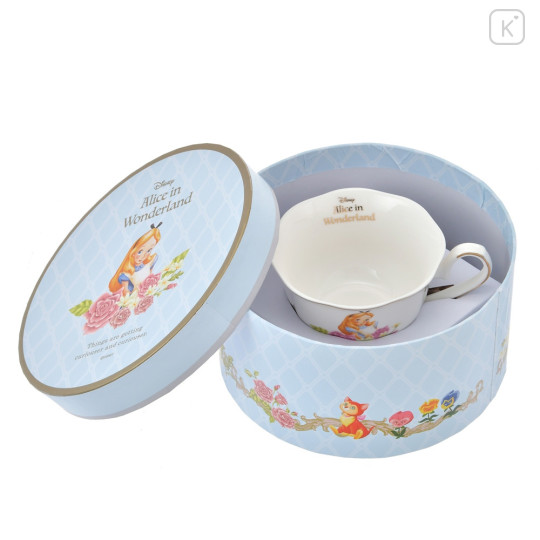 Japan Disney Store Tea Cup Set - Alice In Wonderland / Sweet Garden - 3