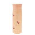 Japan Disney Store Stainless Steel Water Bottle - Chip & Dale / Tulips Chill Life - 2