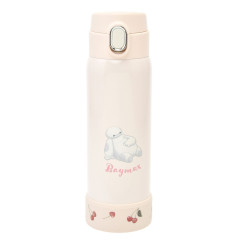 Japan Disney Store One Push Stainless Steel Water Bottle - Baymax / Chill Life