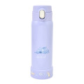 Japan Disney Store One Push Stainless Steel Water Bottle - Stitch / Chill Life - 1