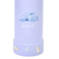 Japan Disney Store One Push Stainless Steel Water Bottle - Stitch / Chill Life - 6