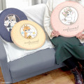 Japan Mofusand Memory Foam Chewy Seat Cushion - Cat / Flora Fairy Pink - 2