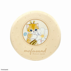 Japan Mofusand Memory Foam Chewy Seat Cushion - Cat / Flora Bee