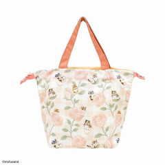 Japan Mofusand Drawstring Petit Bag - Cat / Flora Fairy Pink