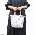 Japan Mofusand Drawstring Petit Bag - Cat / Flora Fairy Purple - 3