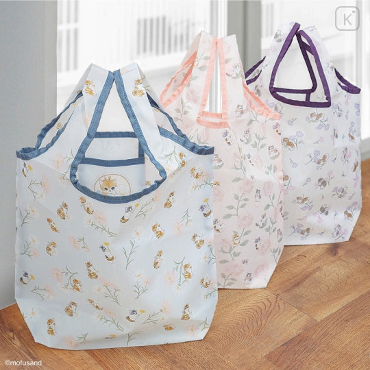 Japan Mofusand Eco Shopping Bag - Cat / Flora Fairy Pink - 2