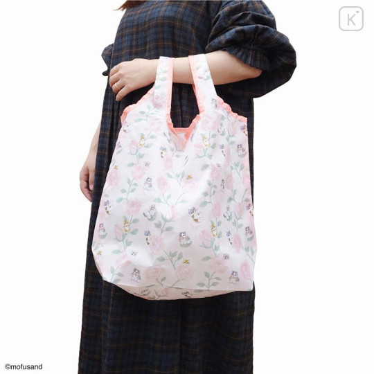 Japan Mofusand Eco Shopping Bag - Cat / Flora Fairy Pink - 3