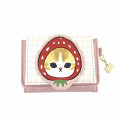 Japan Mofusand Folding Wallet - Fruit Cat / Strawberry Pink - 1