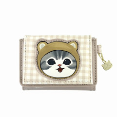 Japan Mofusand Folding Wallet - Cat / Kuma Bear