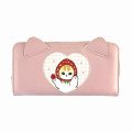 Japan Mofusand Long Wallet - Fruit Cat / Strawberry Pink - 1