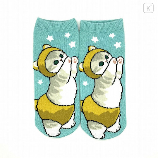 Japan Mofusand Rib Socks - Cat / Kuma Bear - 1