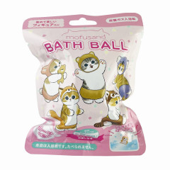 Japan Mofusand Bath Ball with Random Mascot - Cat / Animal