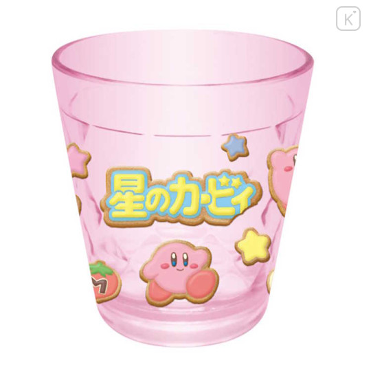 Japan Kirby Clear Tumbler - Star / Pink - 1