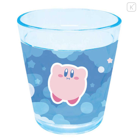 Japan Kirby Clear Tumbler - Hovering Blue - 1