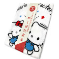 Japan Sanrio Face Towel - Hello Kitty & Daniel / White - 2