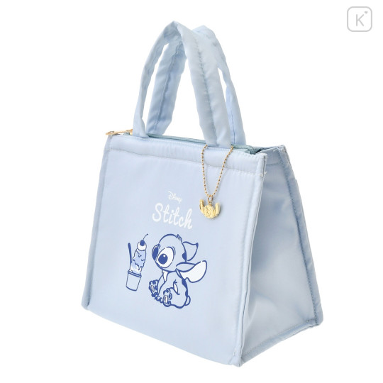 Japan Disney Store Insulated Cooler Bag Lunch Bag - Stitch / Ice Cream - 2