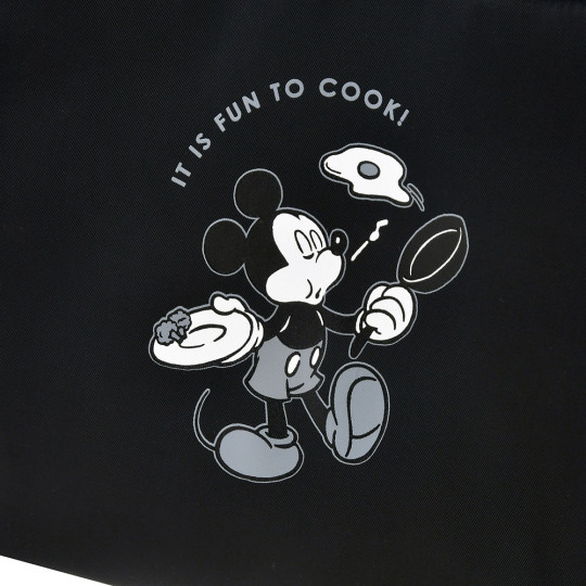 Japan Disney Store Insulated Cooler Bag Lunch Bag - Mickey Mouse / Fun To Cook - 5