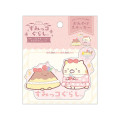 Japan San-X Vinyl Sticker - Neko & Yama Pudding / Sumikko Gurashi × Yama Souvenir - 1