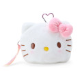 Japan Sanrio Original Face-shaped Pouch with Window - Hello Kitty / Character Award 2024 - 1