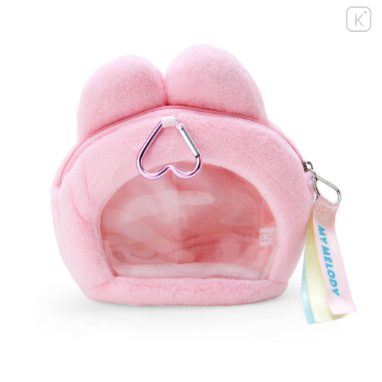 Japan Sanrio Original Face-shaped Pouch with Window - My Melody / Character Award 2024 - 2