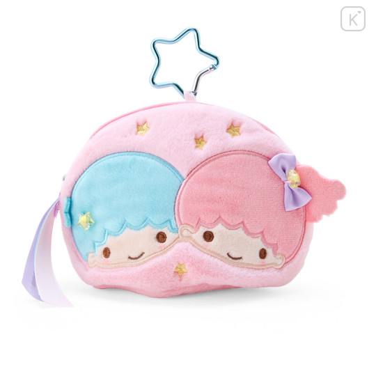 Japan Sanrio Original Face-shaped Pouch with Window - Little Twin Stars / Character Award 2024 - 1