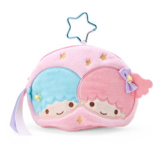 Japan Sanrio Original Face-shaped Pouch with Window - Little Twin Stars / Character Award 2024