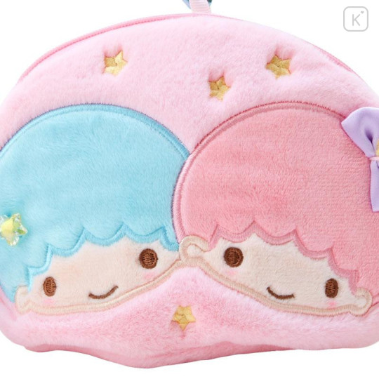 Japan Sanrio Original Face-shaped Pouch with Window - Little Twin Stars / Character Award 2024 - 4