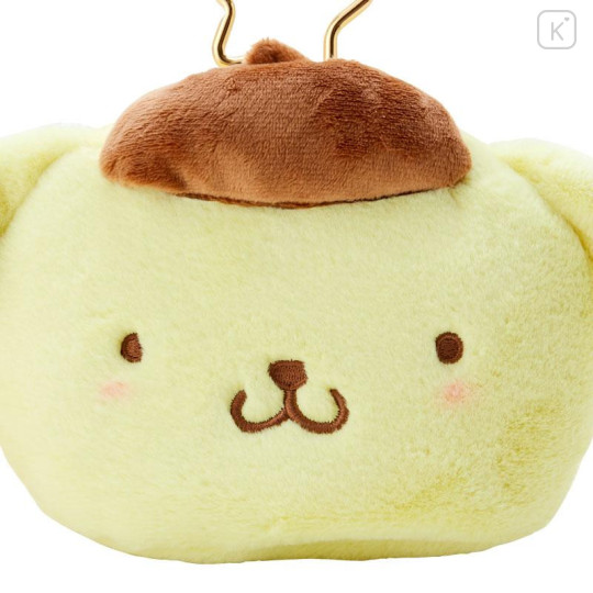 Japan Sanrio Original Face-shaped Pouch with Window - Pompompurin / Character Award 2024 - 4