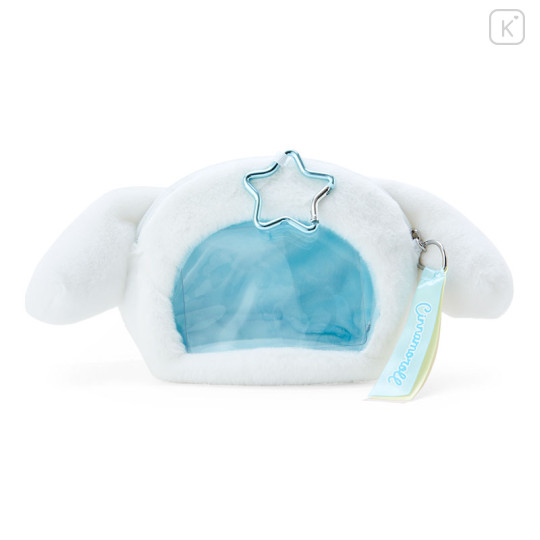 Japan Sanrio Original Face-shaped Pouch with Window - Cinnamoroll / Character Award 2024 - 2